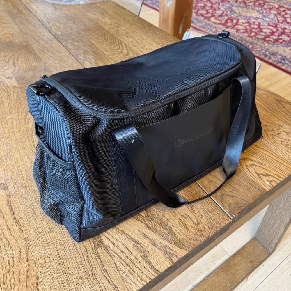 Custom Gym Bags produced for Kinobody