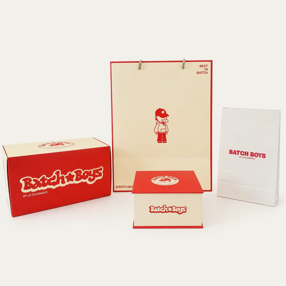 More than cookies. A whole brand experience. for Batch Boys Cookies