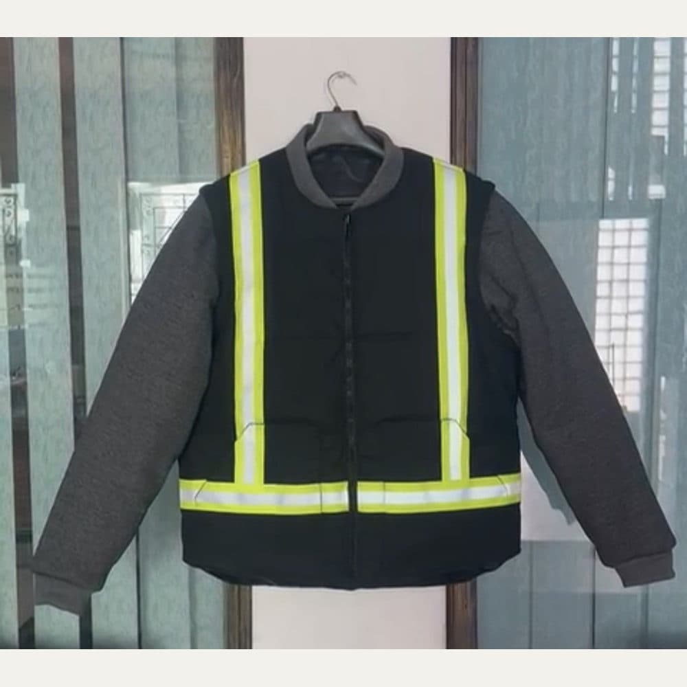 Custom Reflective Workwear produced for DMerchandising Inc.
