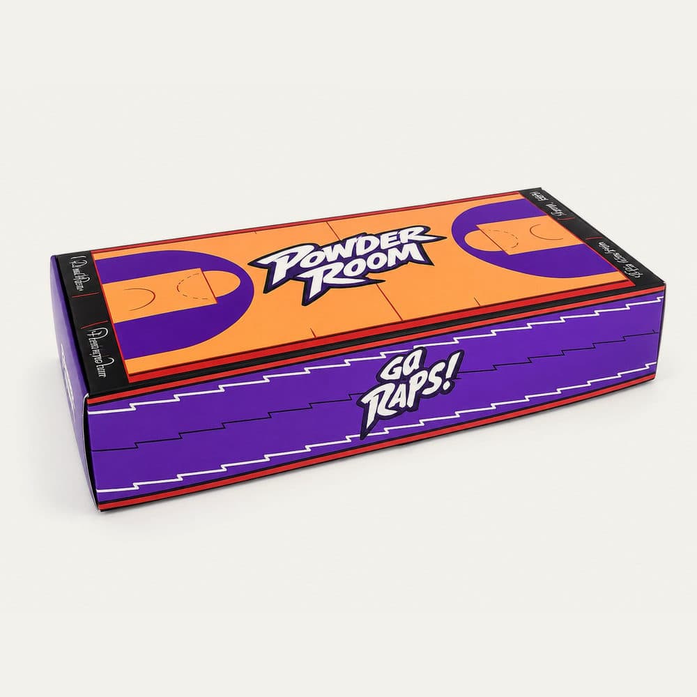 Custom Raptors Caviar Nugget Boxes produced for Powder Room