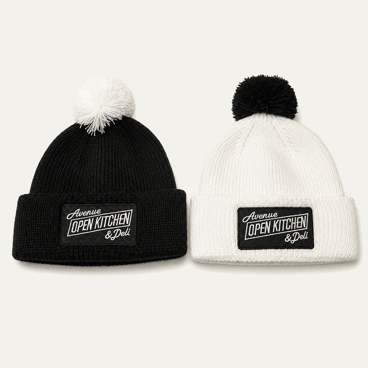 Staff Apparel & Packaging produced for Avenue Open Kitchen & Deli
