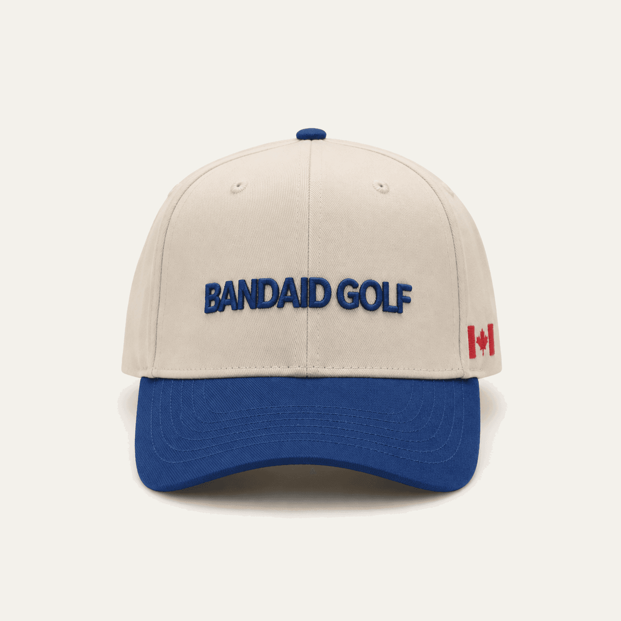 Two-Tone Golf Caps produced for Bandaid Golf