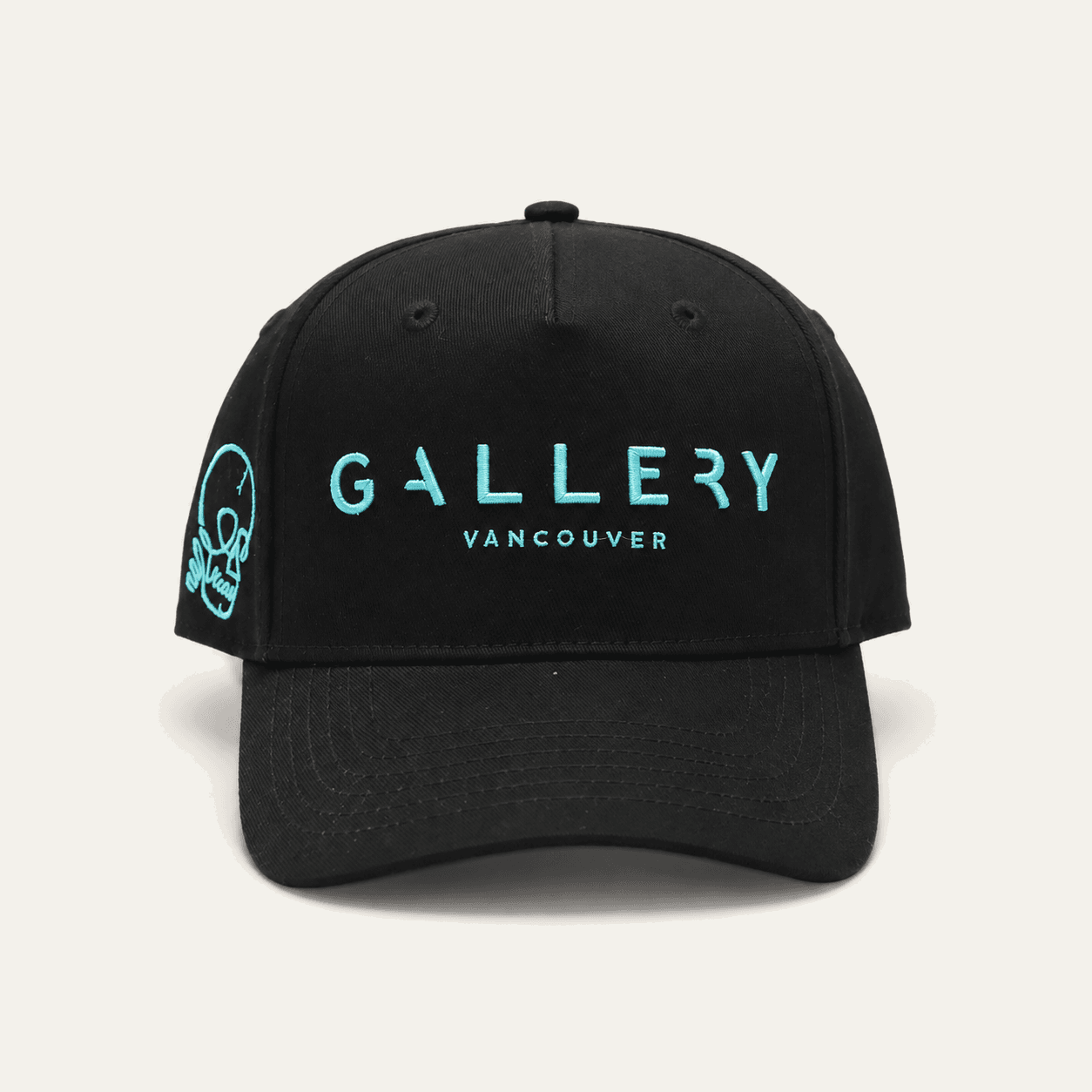 Embroidered City Caps produced for Gallery