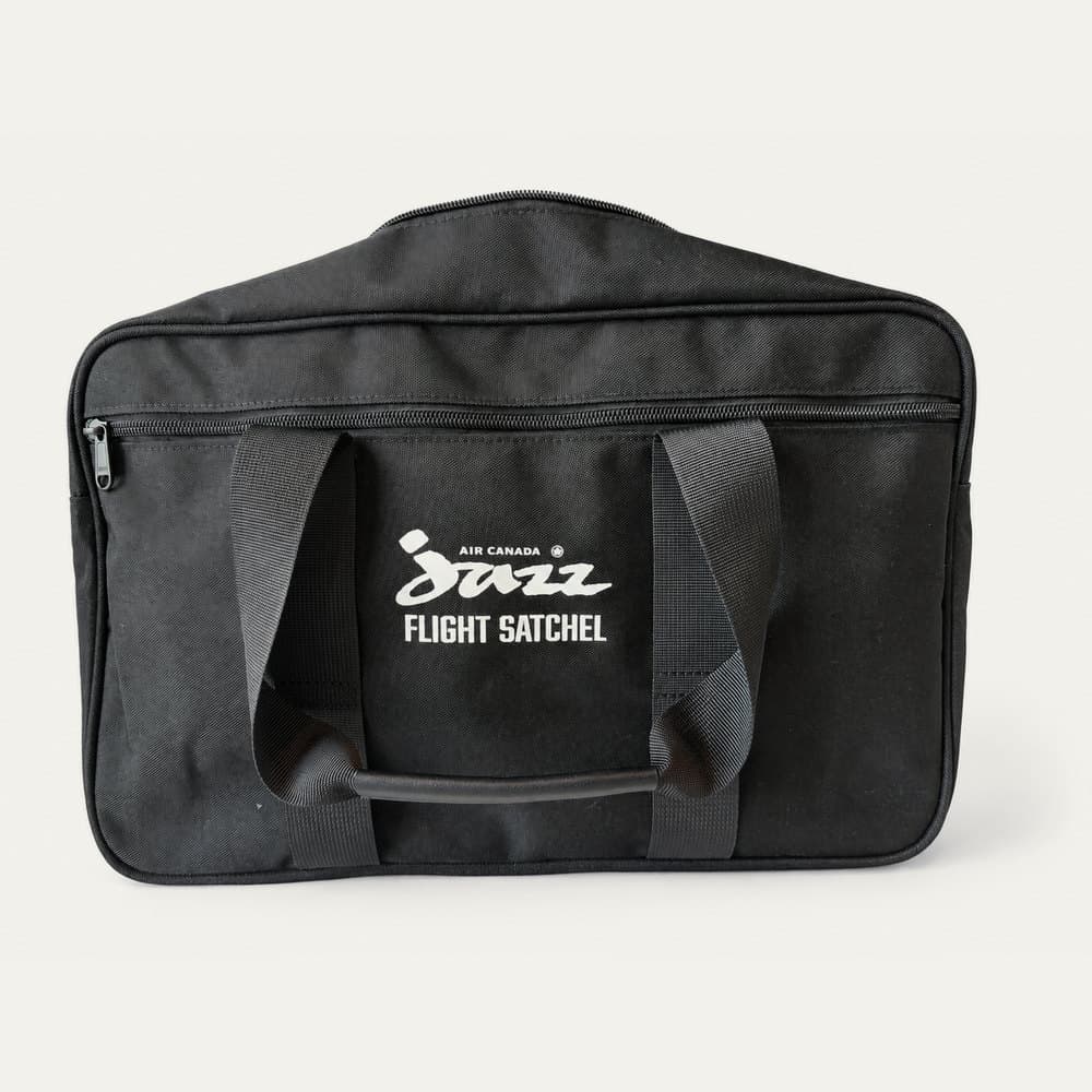 Custom Flight Satchels produced for Air Canada Jazz
